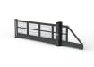 Anthracite Grey ProFence® SR1 (A1) LPS 1175 868 Mesh Automatic Cantilever Gate