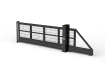 Black ProFence® SR1 (A1) LPS 1175 868 Mesh Automatic Cantilever Gate
