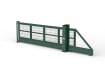 Moss Green ProFence® SR1 (A1) LPS 1175 868 Mesh Automatic Cantilever Gate