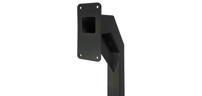 Close Up Gooseneck Reader Post Car Height