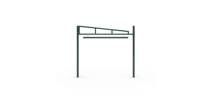 Green Swing Height Restrictor Barrier