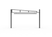 Grey Swing Height Restrictor Barrier