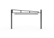 Black Swing Height Restrictor Barrier