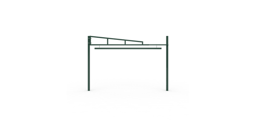 Green Swing Height Restrictor Barrier