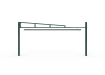 Green Swing Height Restrictor Barrier