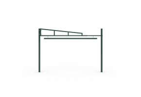 2.2m High x 4.0m Wide Swing Height Restrictor Barrier