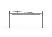Grey Swing Height Restrictor Barrier