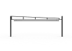 Black Swing Height Restrictor Barrier