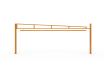 Yellow Swing Height Restrictor Barrier