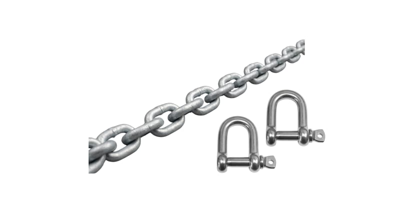 Chain extension for nudge bar