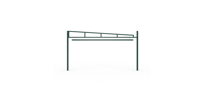 Green Swing Height Restrictor Barrier