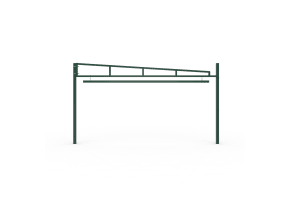 2.2m High x 5.0m Wide Swing Height Restrictor Barrier