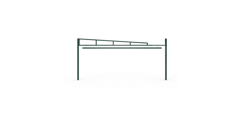 Green Swing Height Restrictor Barrier