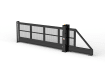 Black ProFence® SR1 (A1) LPS 1175 358 Mesh Automatic Cantilever Gate