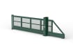 Moss Green ProFence® SR1 (A1) LPS 1175 358 Mesh Automatic Cantilever Gate