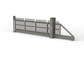 PaliFence® SR1 (A1) LPS 1175 W Palisade Automatic Cantilever Gate
