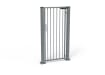 Window Grey vertical bar pedestrian gate