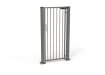 Stone Grey vertical bar pedestrian gate