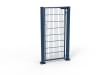 Gentian Blue twin mesh pedestrian gate