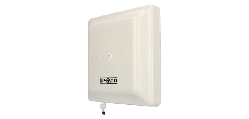 Side view of CDVI A6U48 - U4GO Mid Range UHF Reader Kit 