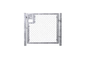 0.9m High Diamor™ Chain Link Single Leaf Gate Kit