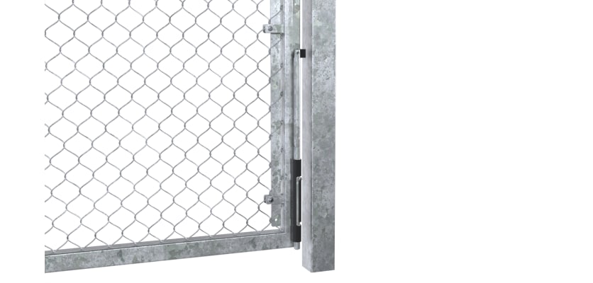 Galvanised drop bolt