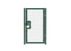 Green 2.4m High Chain Link Single Leaf Gate Kit