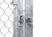  Locinox Bolt On HD-4D Adjustable Hinges on galvanised gate