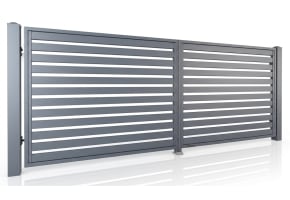 Home Inclusive 230 Steel Automatic Swing Gate