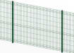 Green stripe mesh fencing kit 