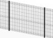 Black stripe mesh fencing kit 
