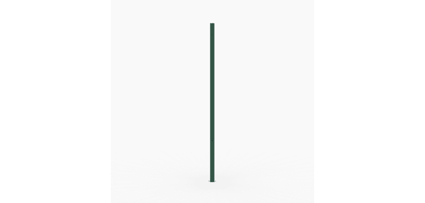 Dig in green railing post