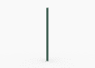 Dig in green railing post