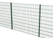 Green Mesh 868 Panel with Clamp Bar Fixings 