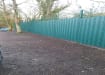 656 twin mesh panels with privacy strips