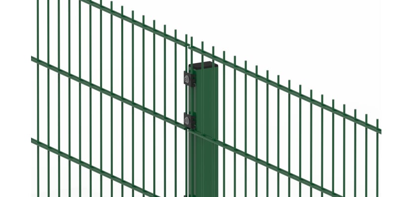 Closes up of 656 mesh fencing