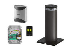 Rise Caesar 200/600 - 24v Electromechanical Automatic Bollard - Single Kit