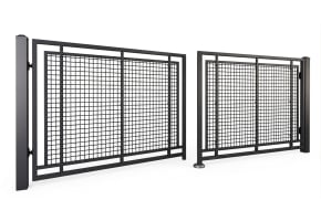 Modern 100 Steel Automatic Swing Gate