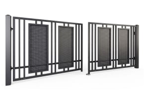 Modern 102 Steel Automatic Swing Gate