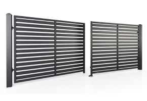 Modern 104 Steel Automatic Swing Gate
