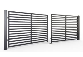 Modern 105 Steel Automatic Swing Gate
