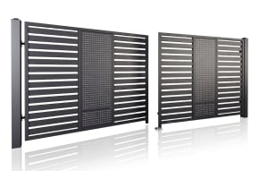 Modern 108 Steel Automatic Swing Gate