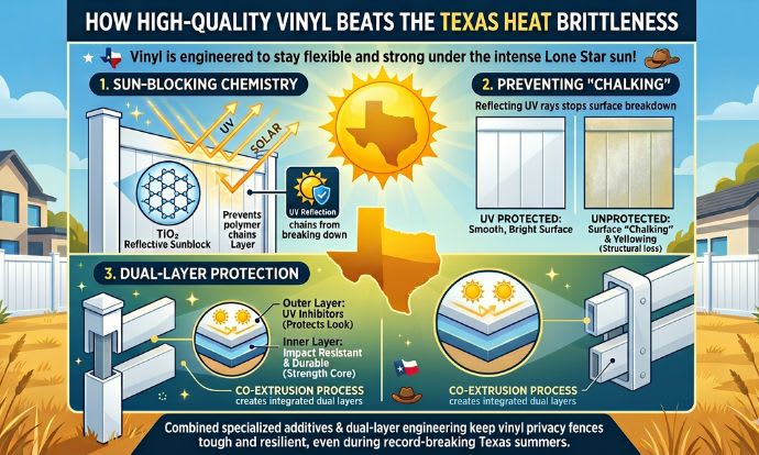 how vinyl beats the texas heat brittleness