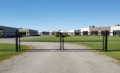 Chain Link Drive Gates