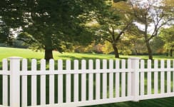 Vinyl Picket Fencing