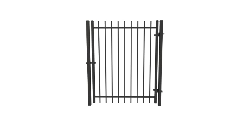 OldStead Welded Residential 2 Rail Extended Top Walk Gate