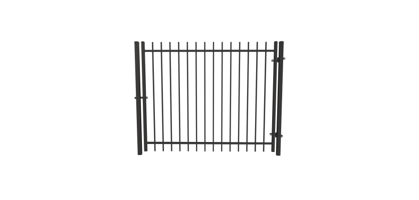 OldStead Welded Residential 2 Rail Extended Top Walk Gate