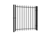 OldStead Welded Residential 2 Rail Extended Top Walk Gate - 4' Wide x 70" High