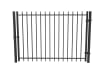OldStead Welded Residential 2 Rail Extended Top Walk Gate