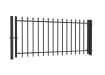 OldStead Welded Residential 2 Rail Spear Top Walk Gate - 6' Wide x 46" High